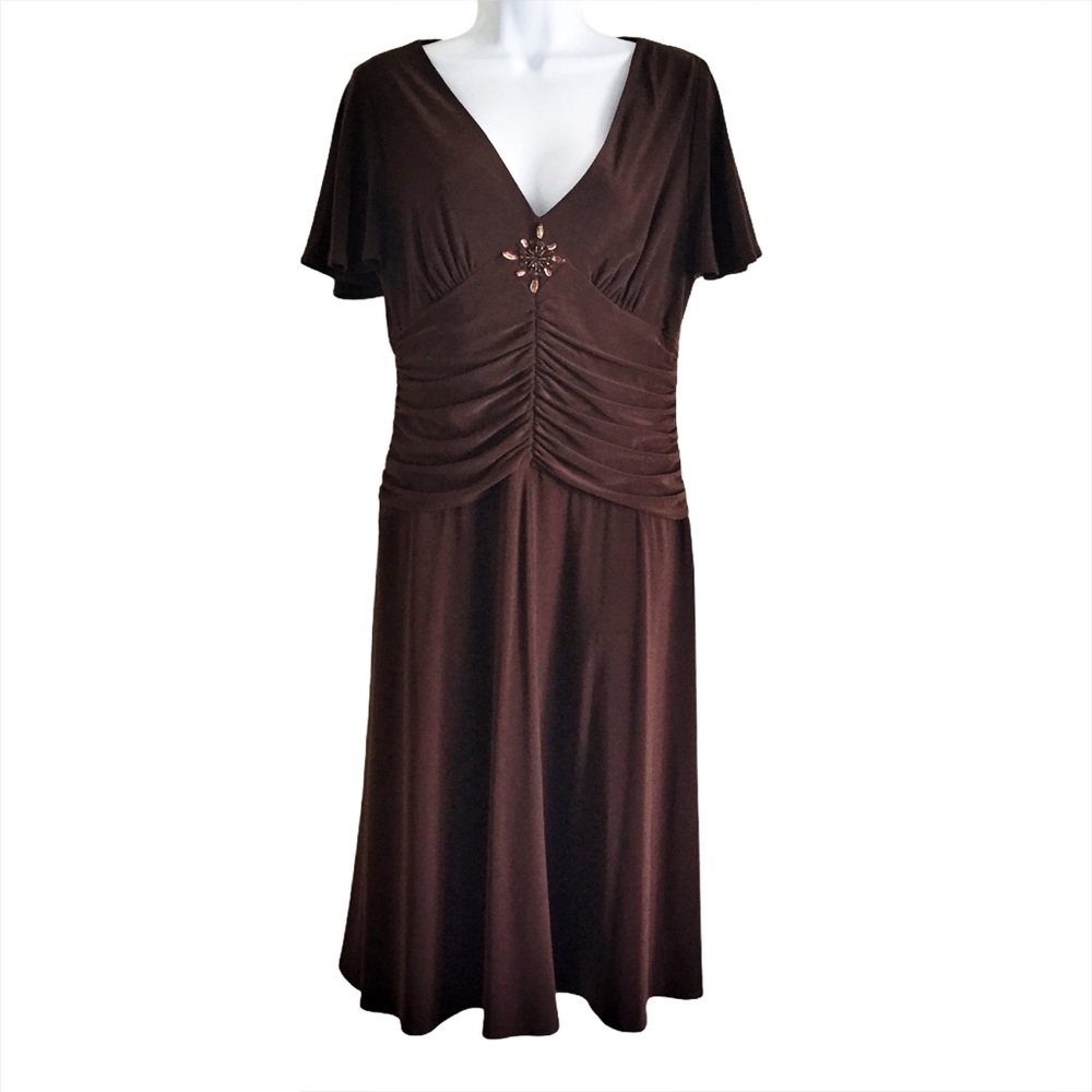 EVAN PICONE Midi Dress